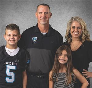  Wilkinson named new Head Football Coach and Campus Athletic Coordinator for Rock Hill High School.